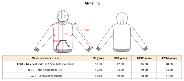 KBBC Eksaarde - Hoodie met rits KIDS